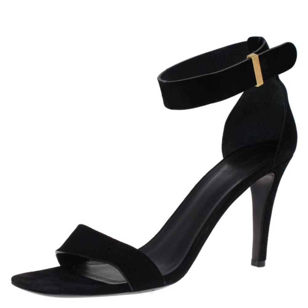 COPY - Celine black suede heels